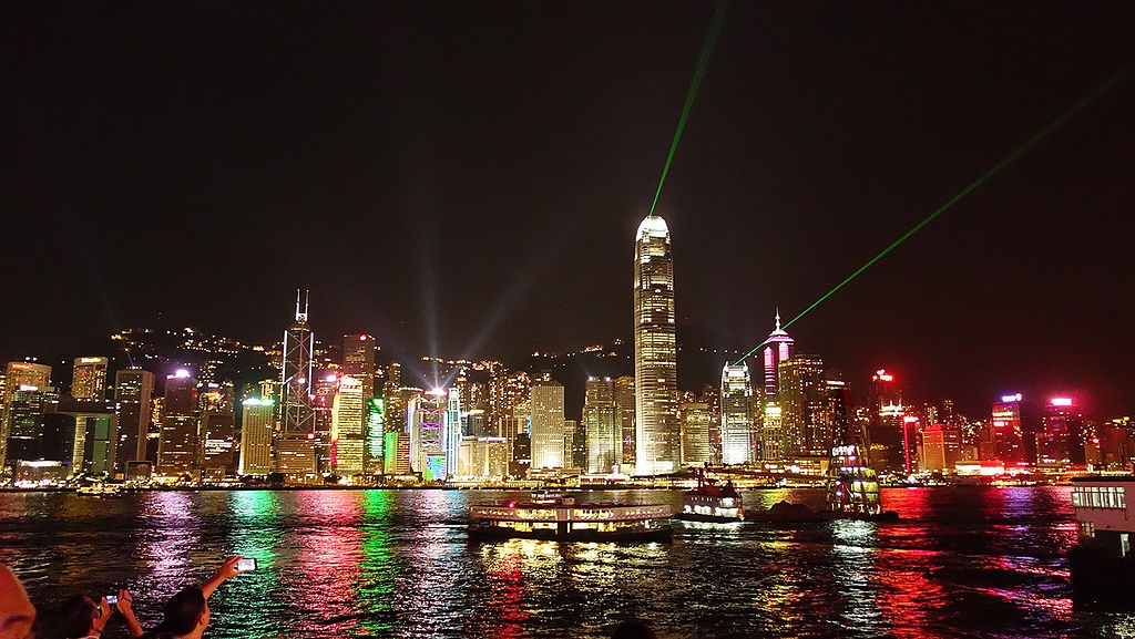 Foto: Sinfonía de Luces en Hong Kong