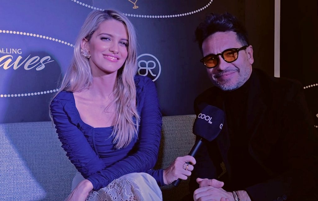 Fina Grosso de COOL entrevistando a David DeMar&iacute;a