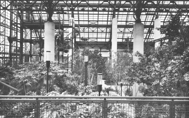 Foto: Diseño de Winter Gardens, Nueva York, diseño de César Pelli con Gruen Associates