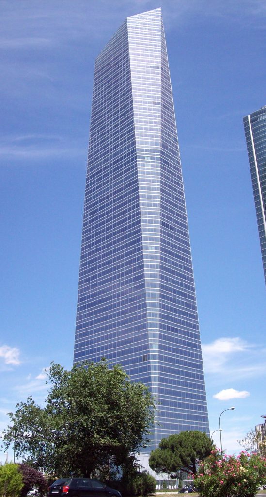 Foto: Torre de Cristal, en Madrid, diseñada por César Pelli