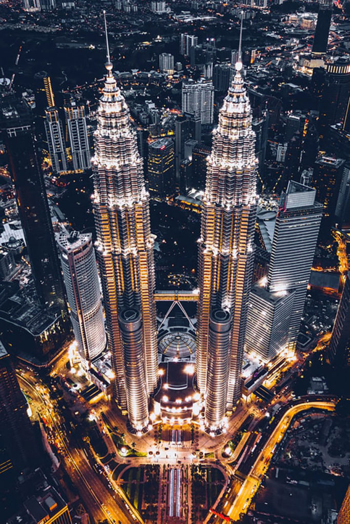 Foto: Torres Petronas, en Malasia, diseñadas por Cesar Pelli