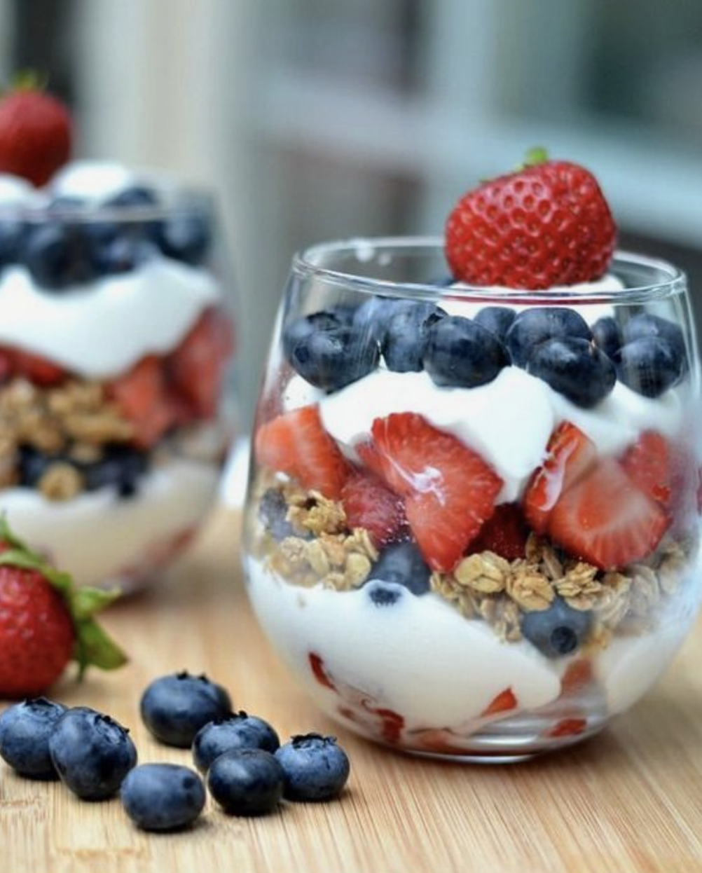 yogur nueces