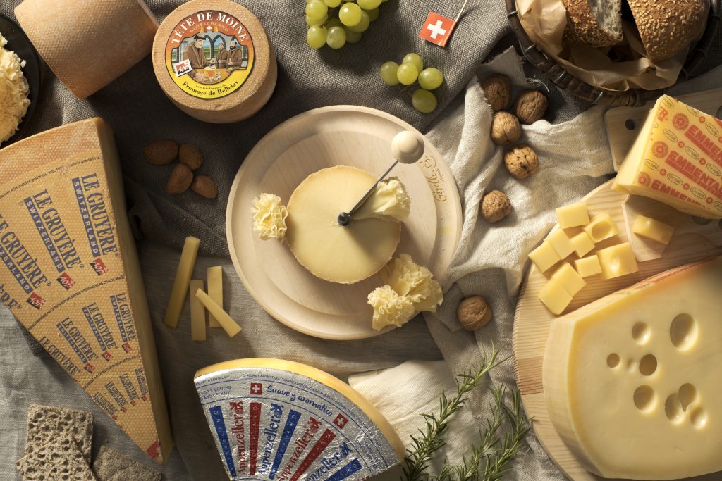 Quesos de Suiza