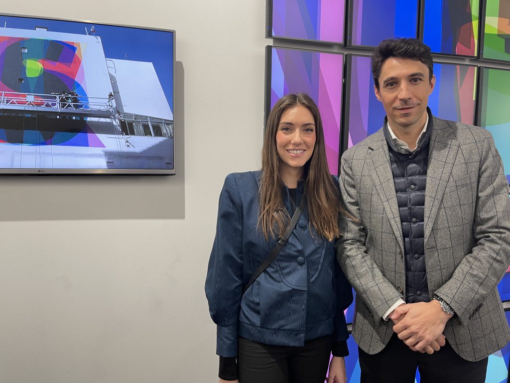 Foto: COOL/ Carmen Ballesta y Carlos Matilla en ARCO