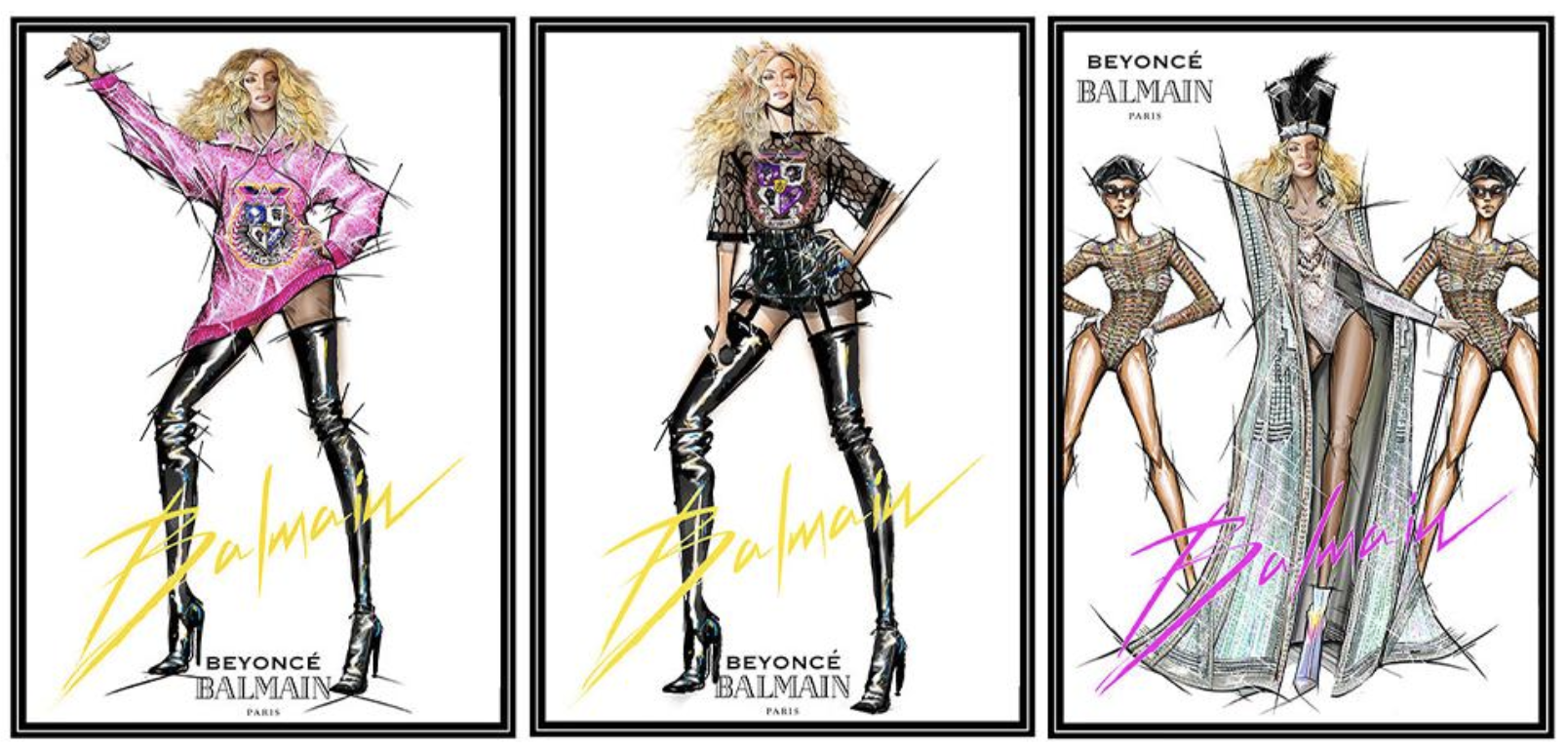 Balmain x Beyonc&eacute;
