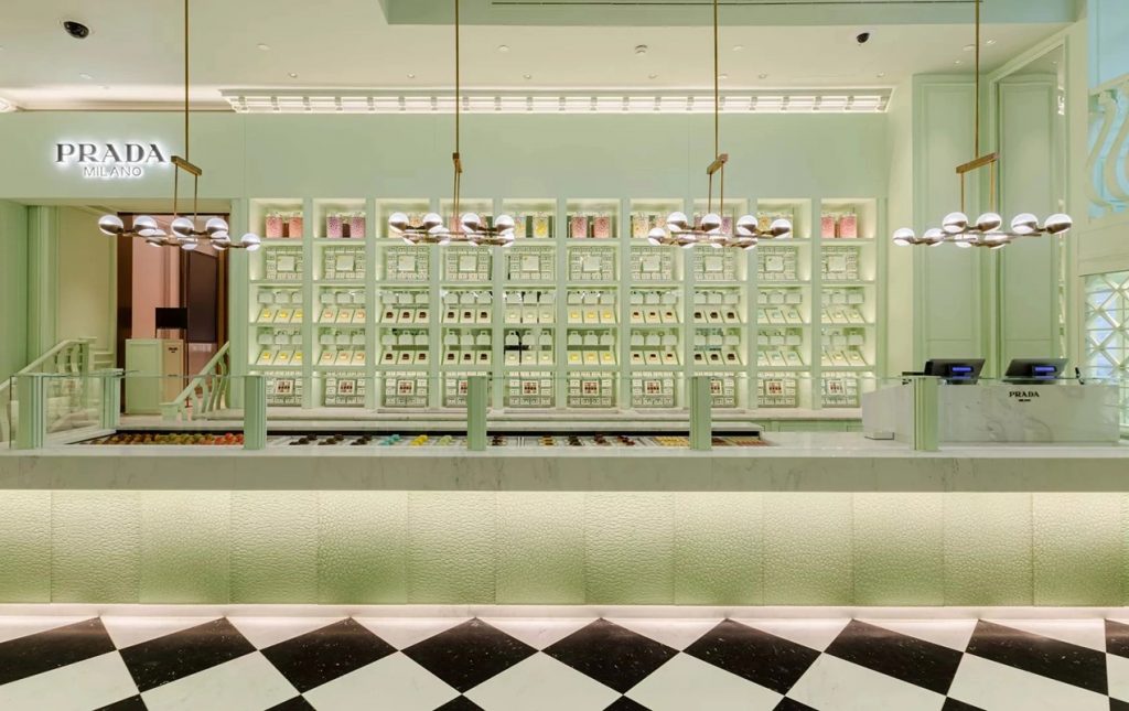 Prada Caffè en Harrods