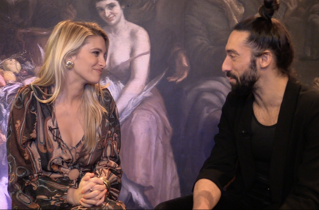 Fina Grosso de COOL entrevistando a Eduardo Guerrero