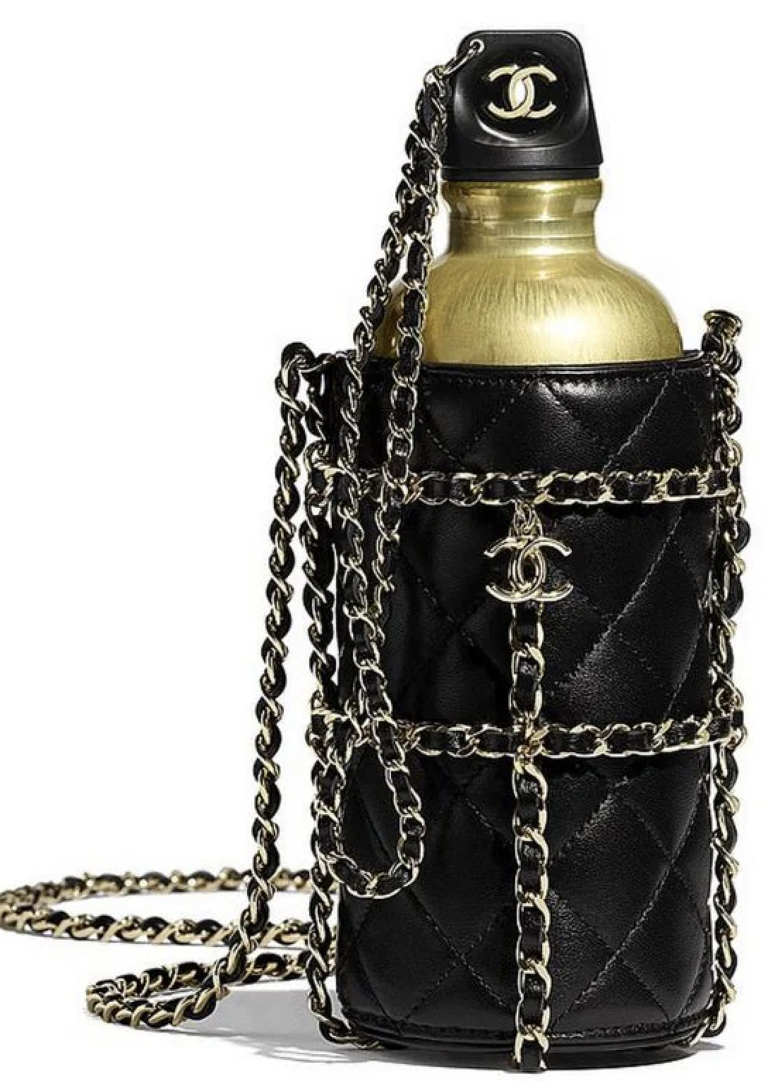 Botella de agua Chanel