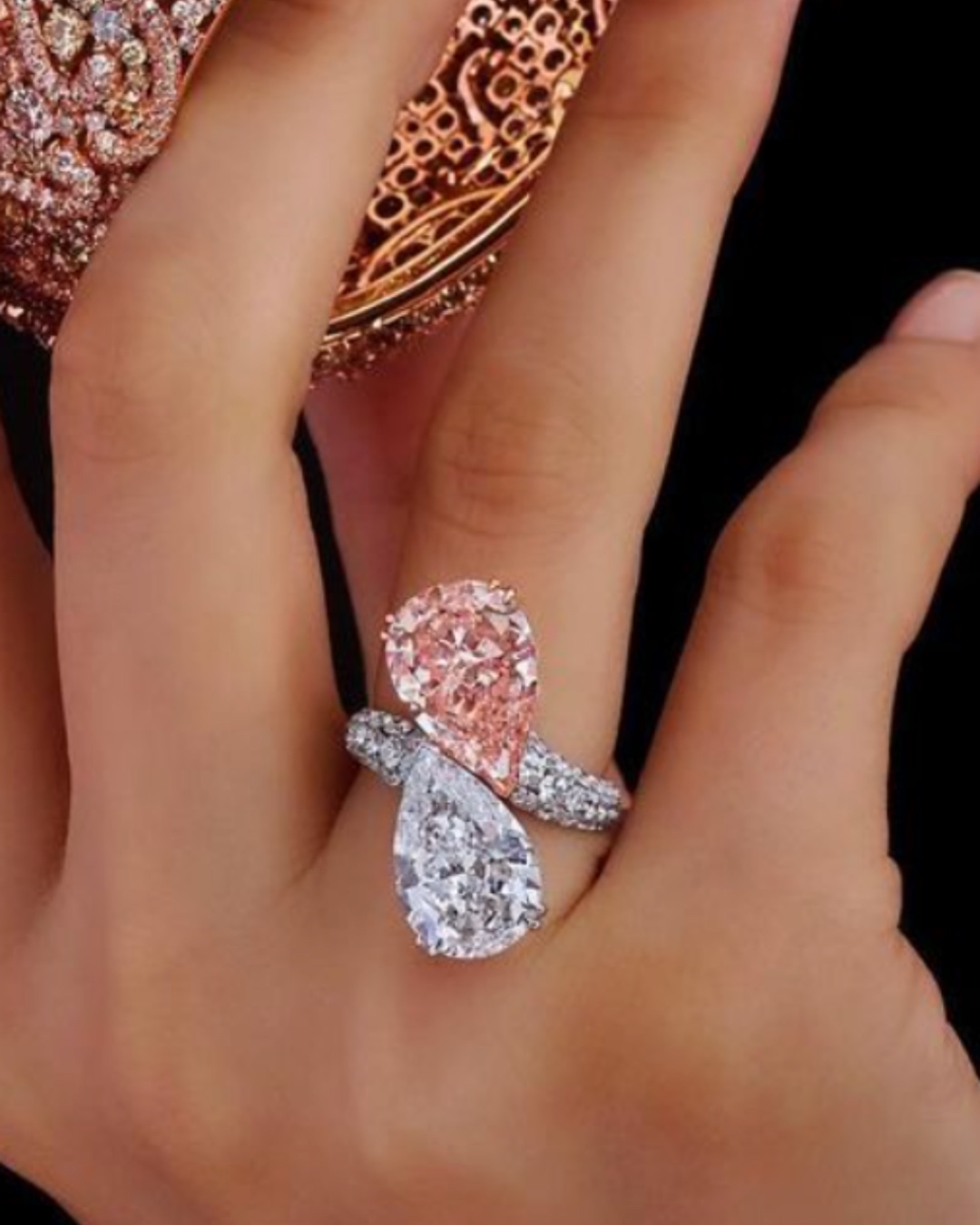 Anillo de diamantes