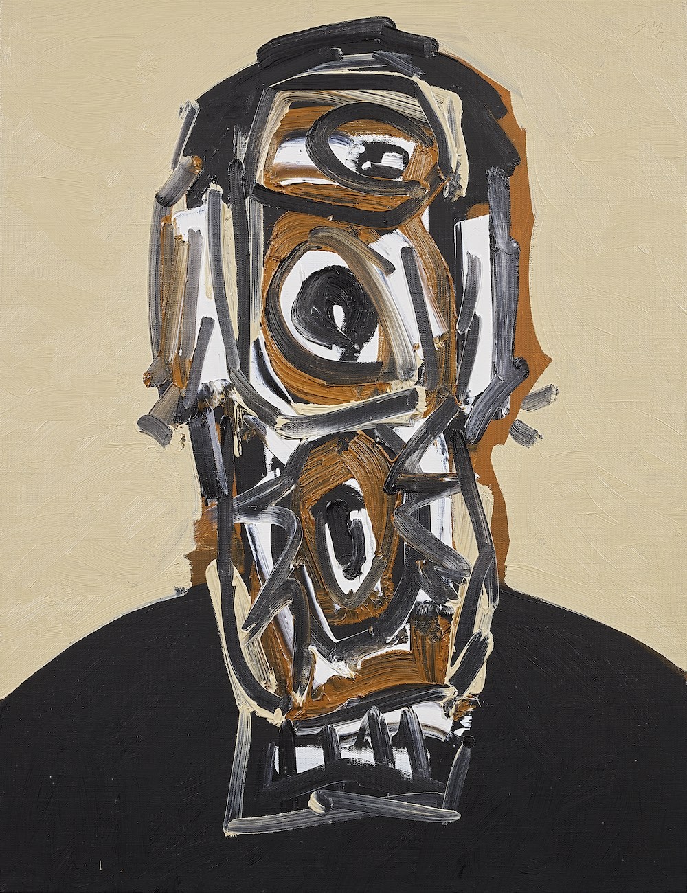'Retrato', Antonio Saura