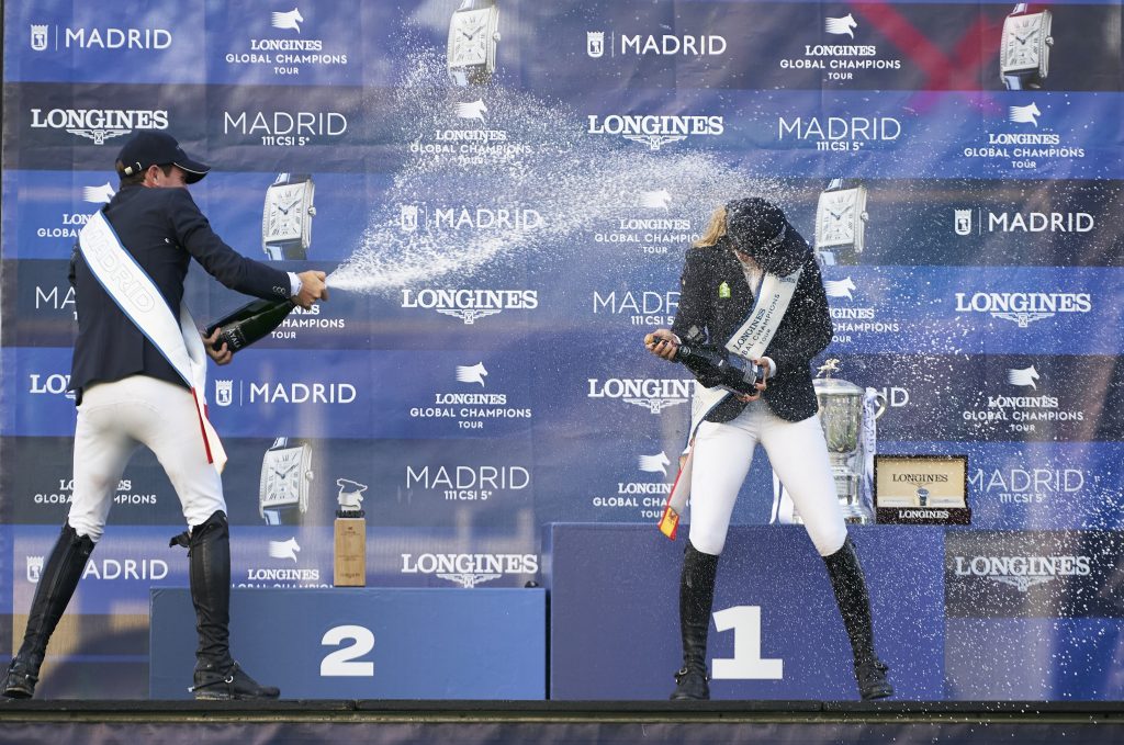 Ganadores en la Global Champion Tour de h&iacute;pica en Madrid 
