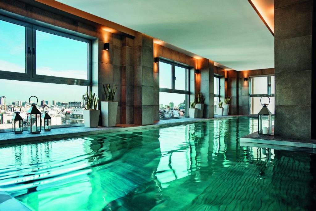 Piscina piso 21 hotel Alvear Palace