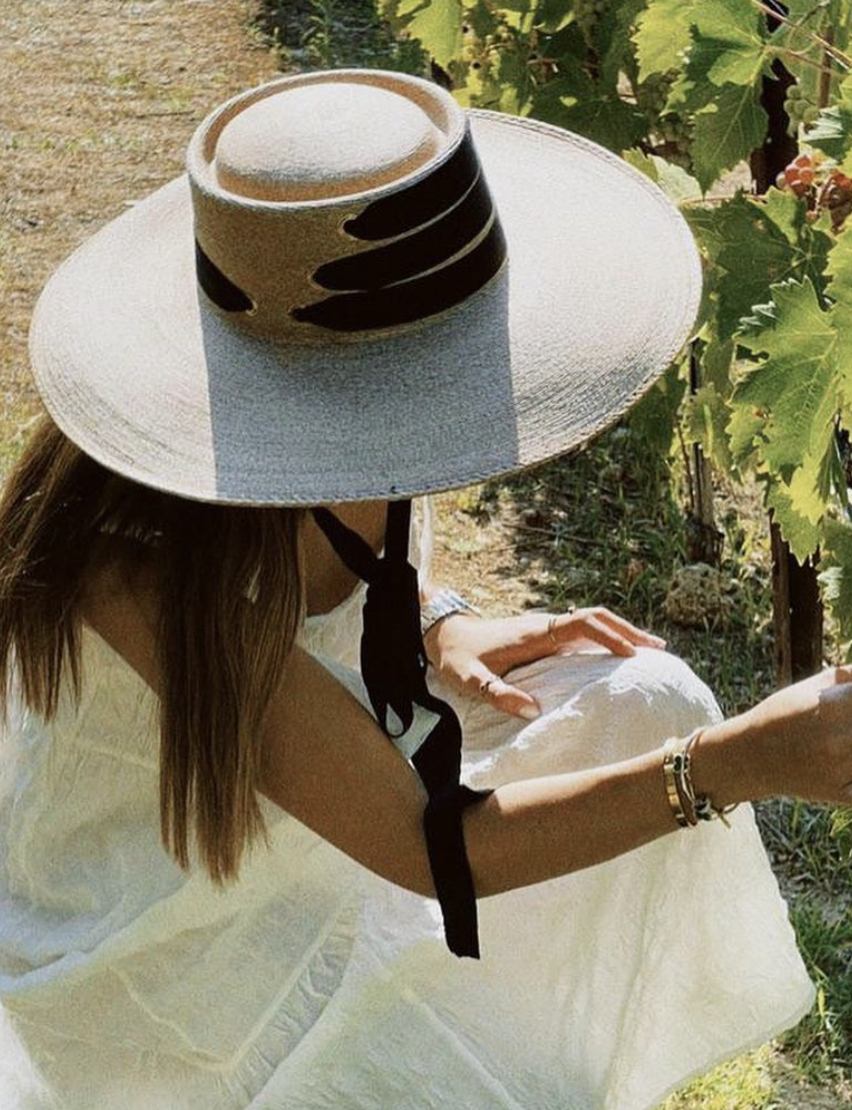 Sombrero canotier
