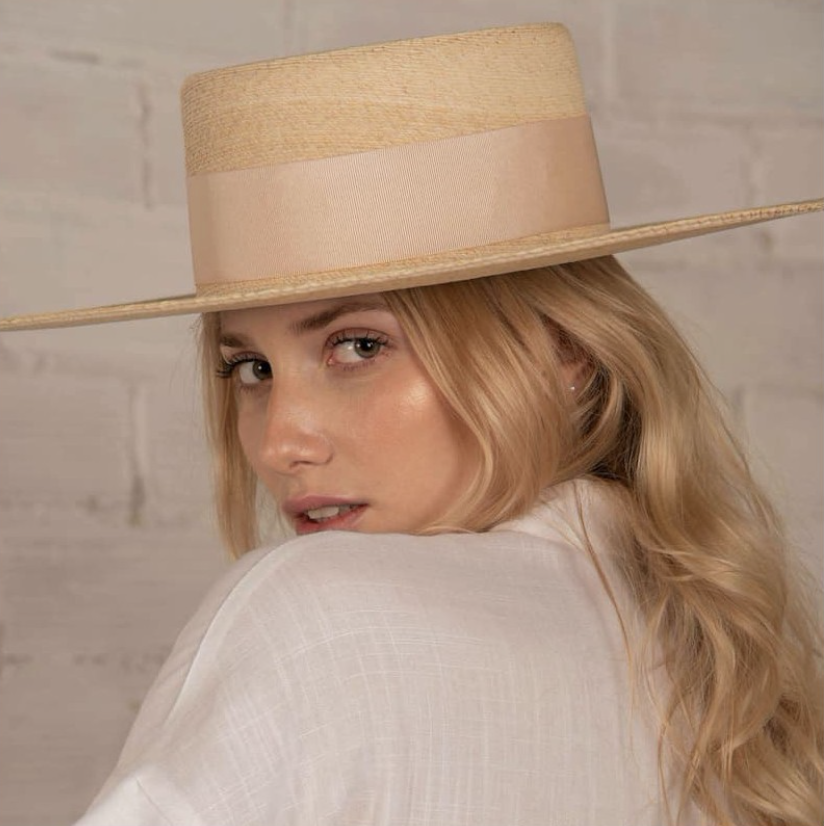 Sombrero canotier