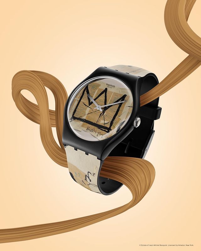 Swatch x Jean-Michel Basquiat