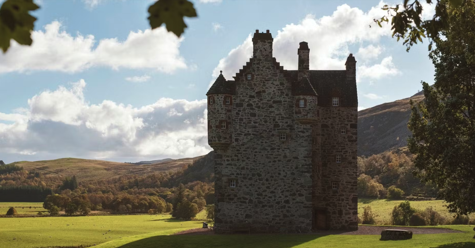 Castillo en las Highlands, Escocia