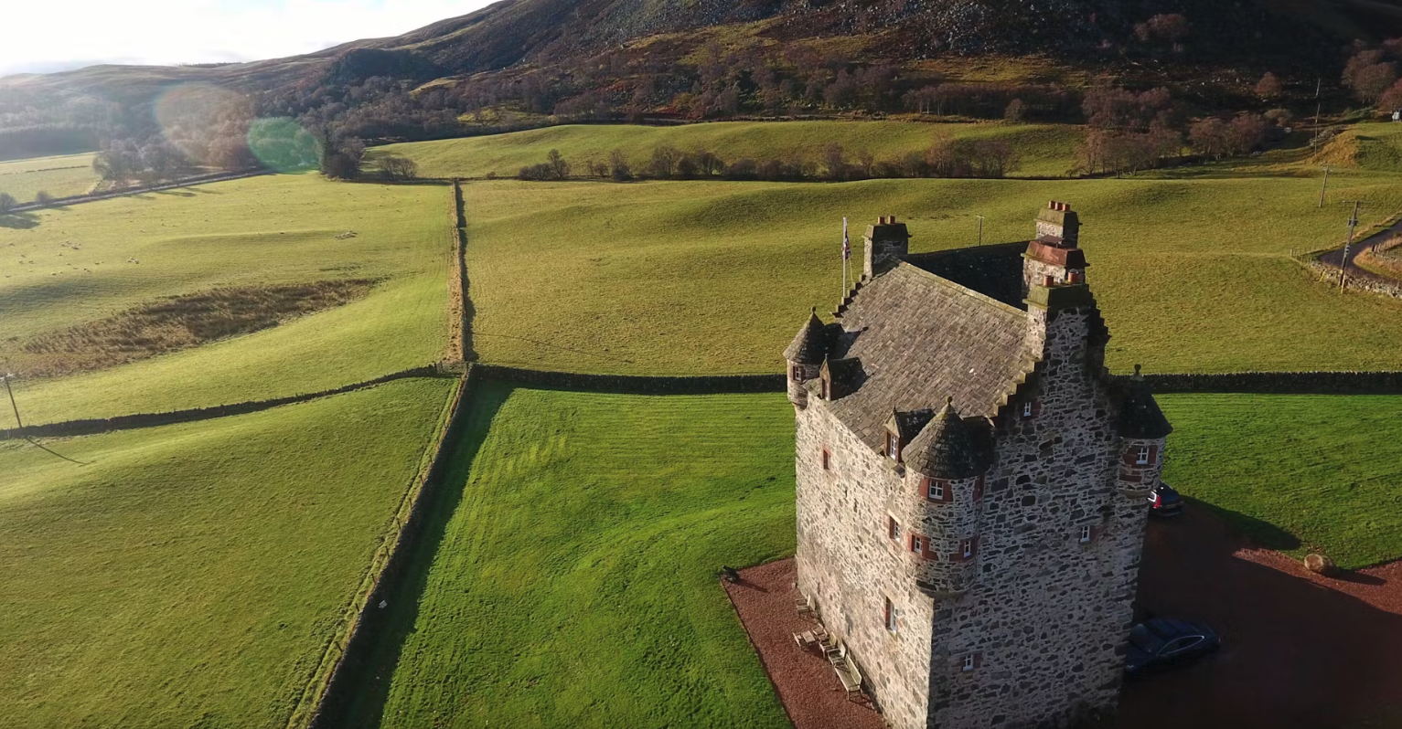 Castillo en las Highlands, Escocia