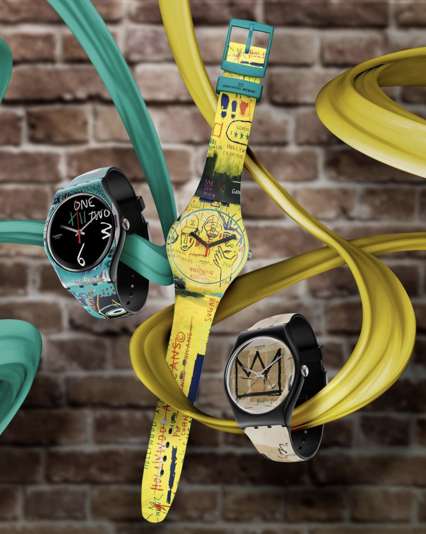 Swatch x Jean-Michel Basquiat