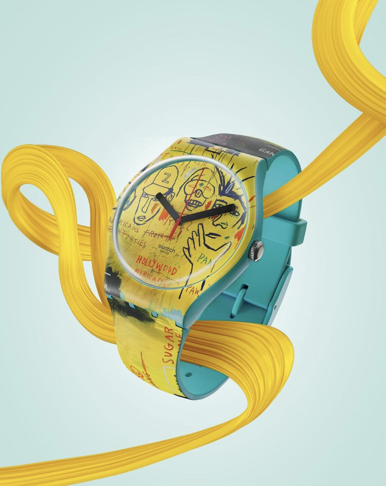 Swatch x Jean-Michel Basquiat