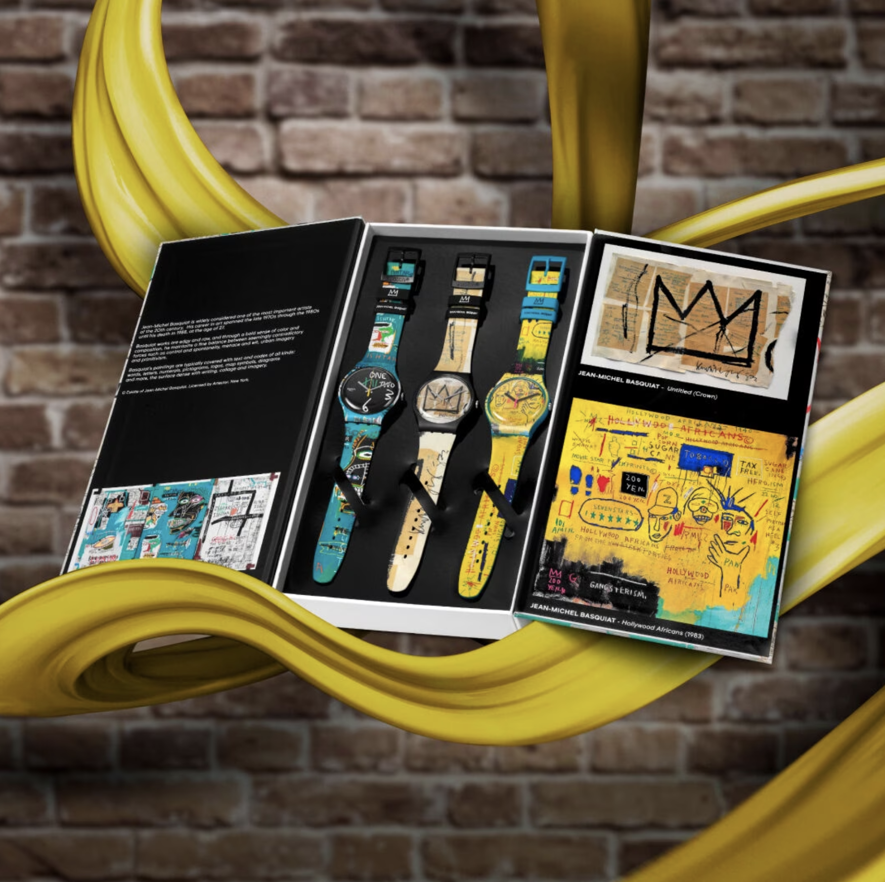 Swatch x Jean-Michel Basquiat