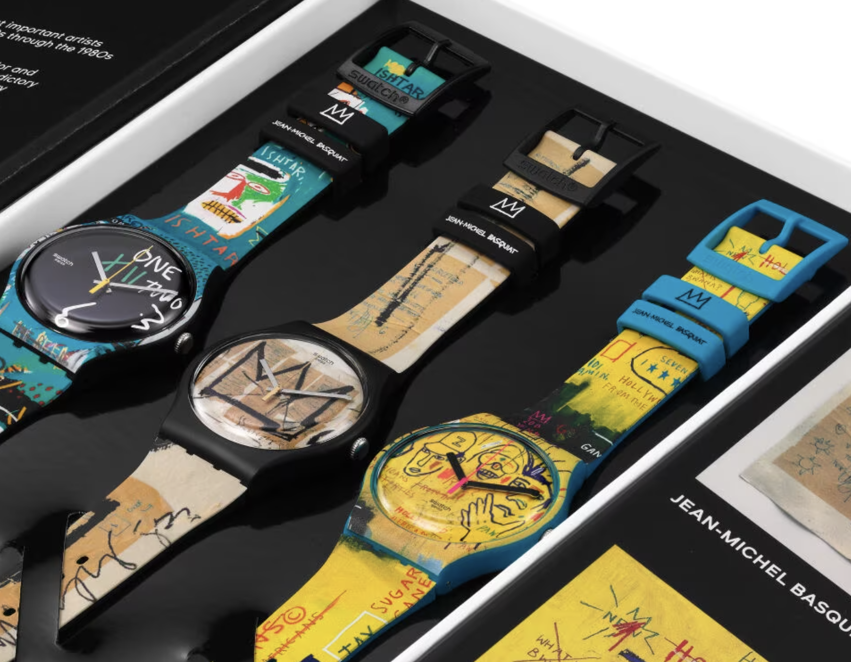 Swatch x Jean-Michel Basquiat