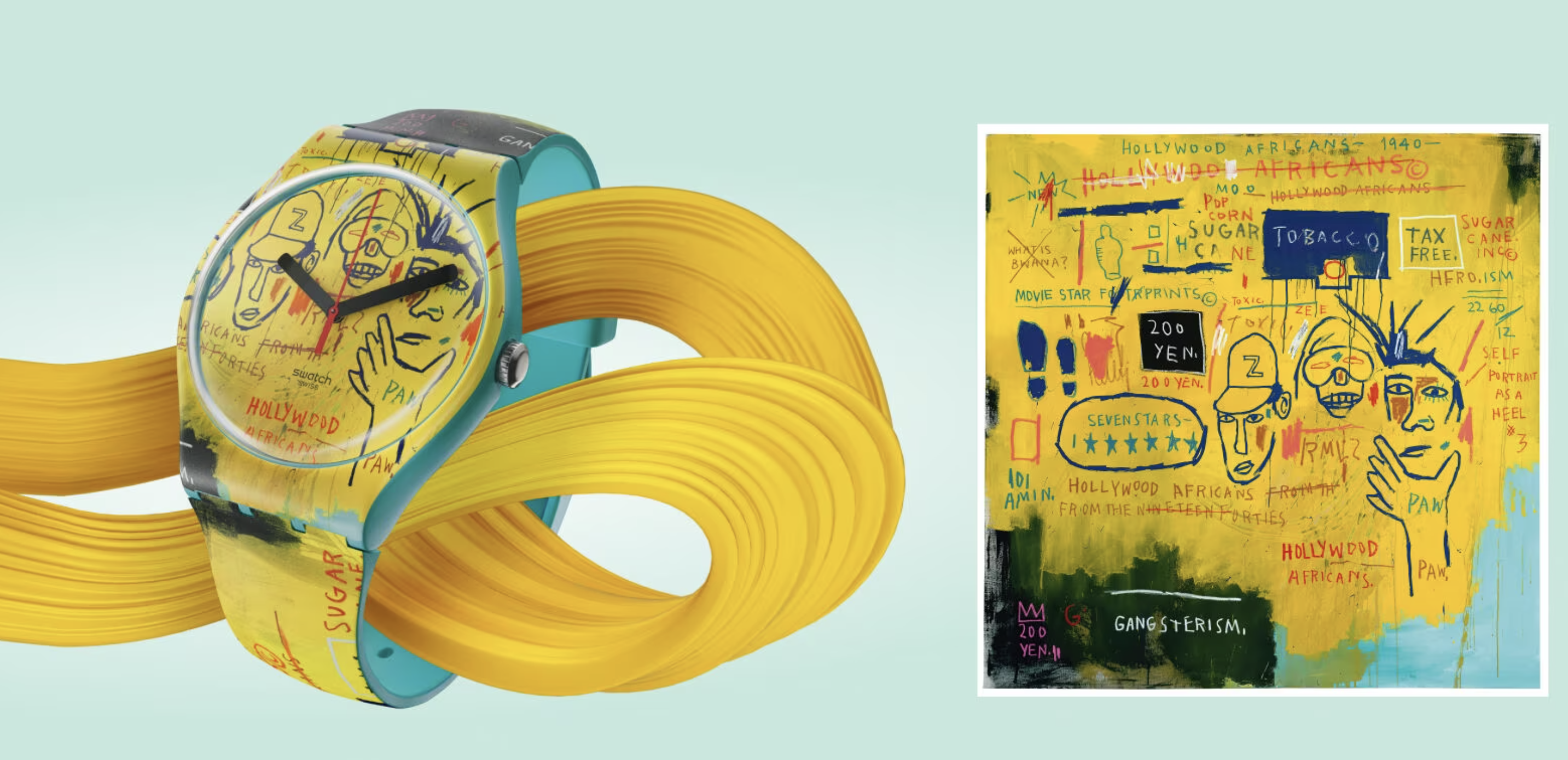Swatch x Jean-Michel Basquiat