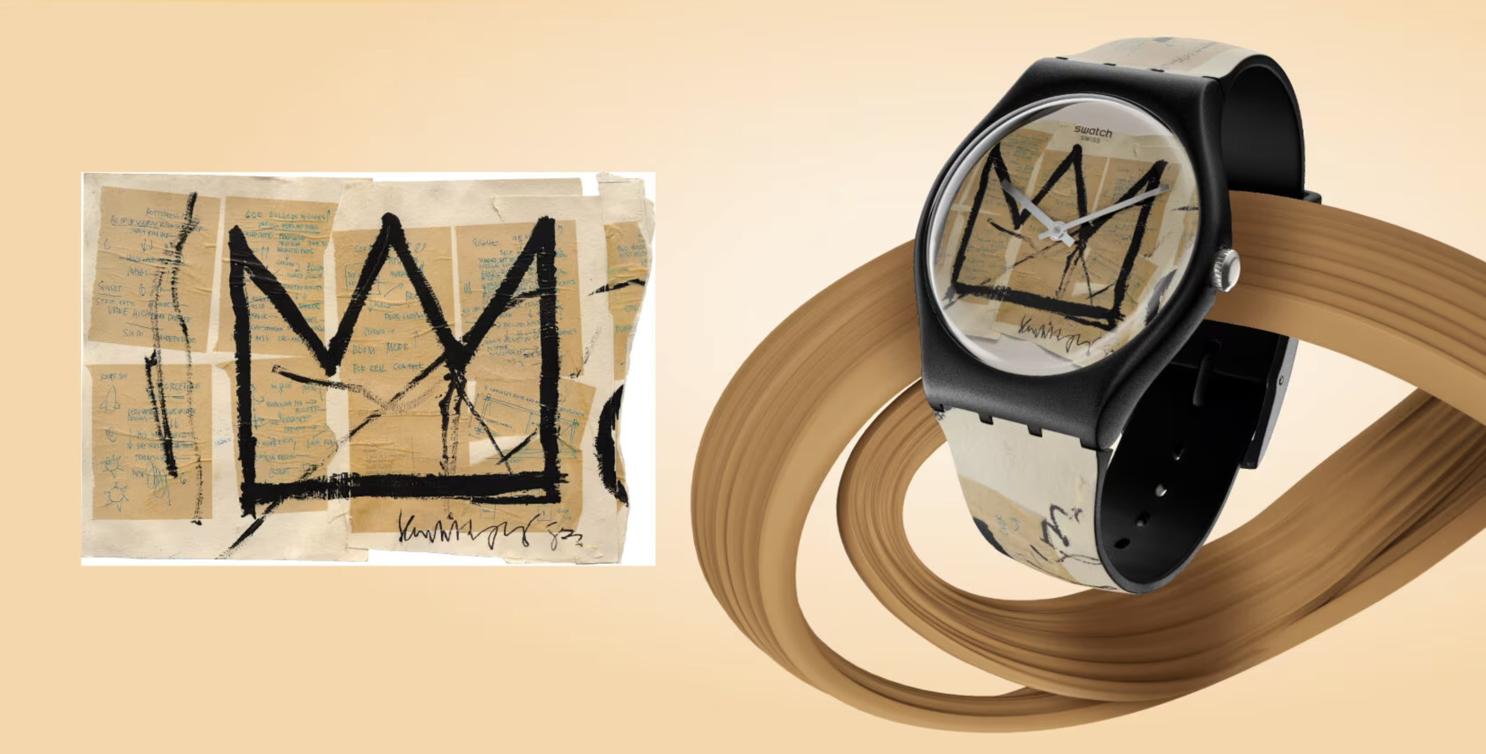 Swatch x Jean-Michel Basquiat