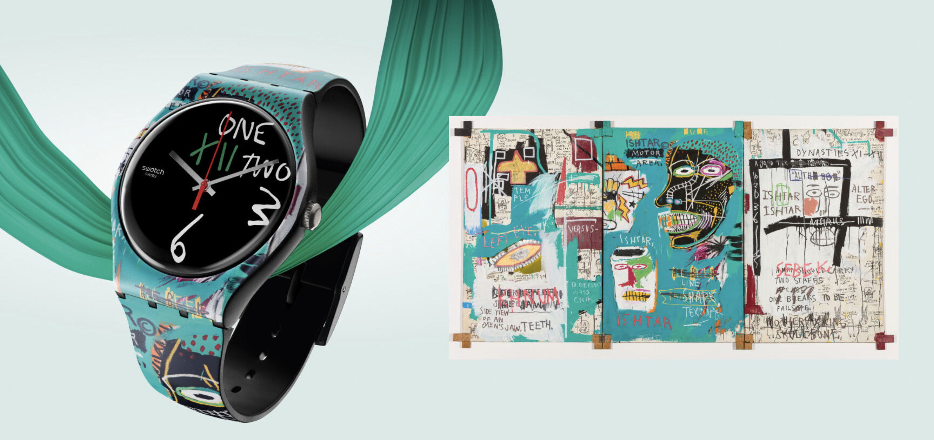 Swatch x Jean-Michel Basquiat