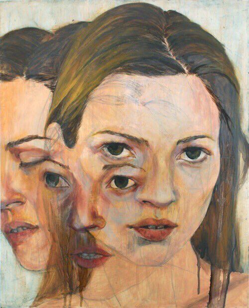 Kate Moss y Lucian Freud