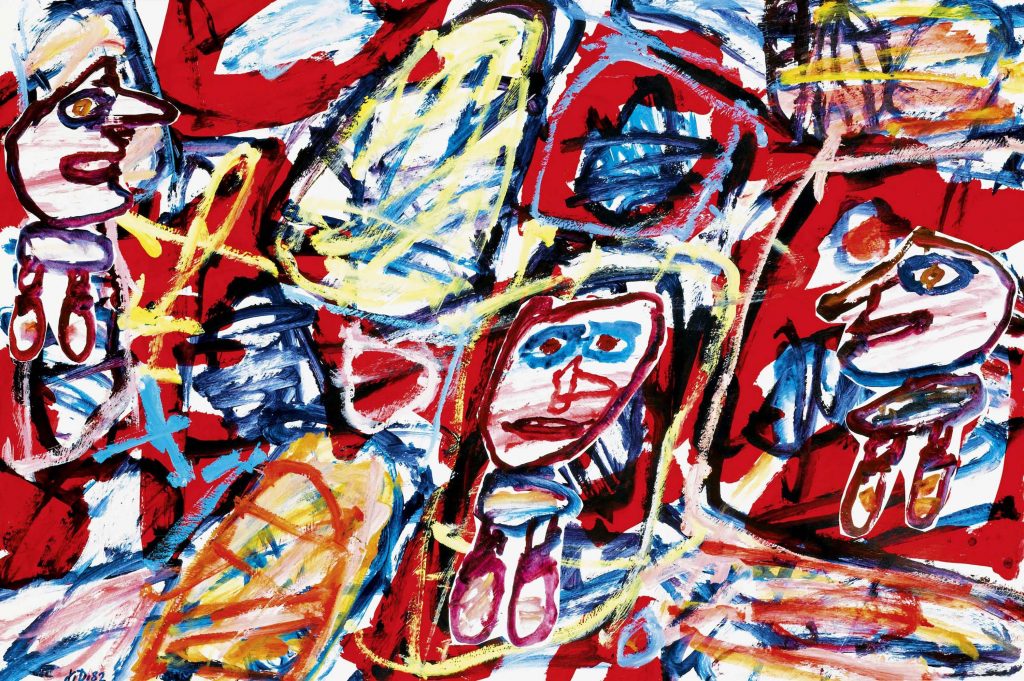 J.Dubuffet en Galería Leandro Navarro