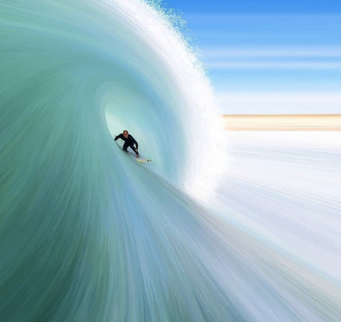 La gran ola surf