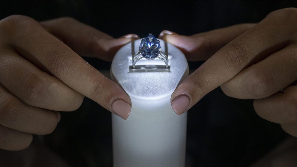 Diamante azul