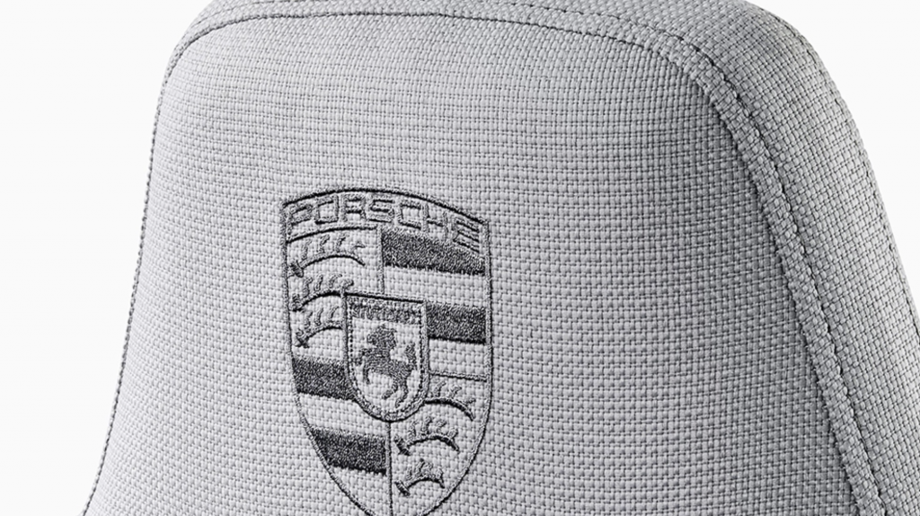 Detalle de una silla Porsche