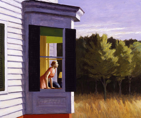 'Ma&ntilde;ana en Cape Cod', de Edward Hopper 