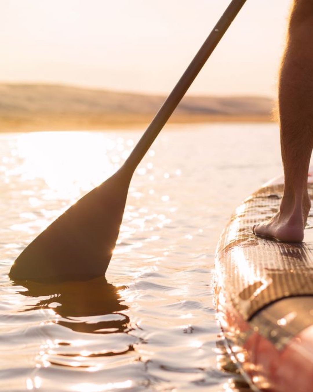 Paddle surf