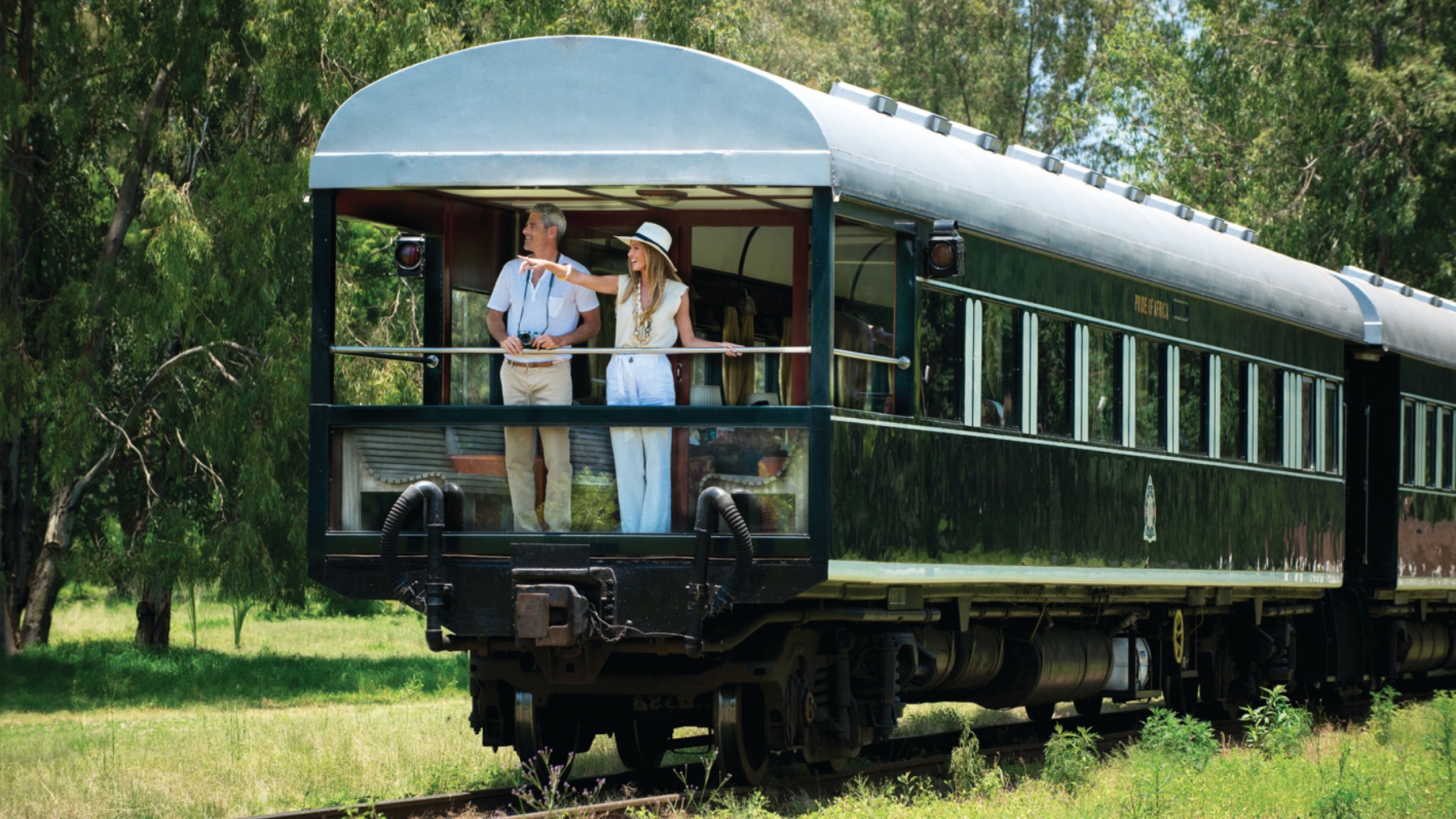 &Aacute;frica en tren