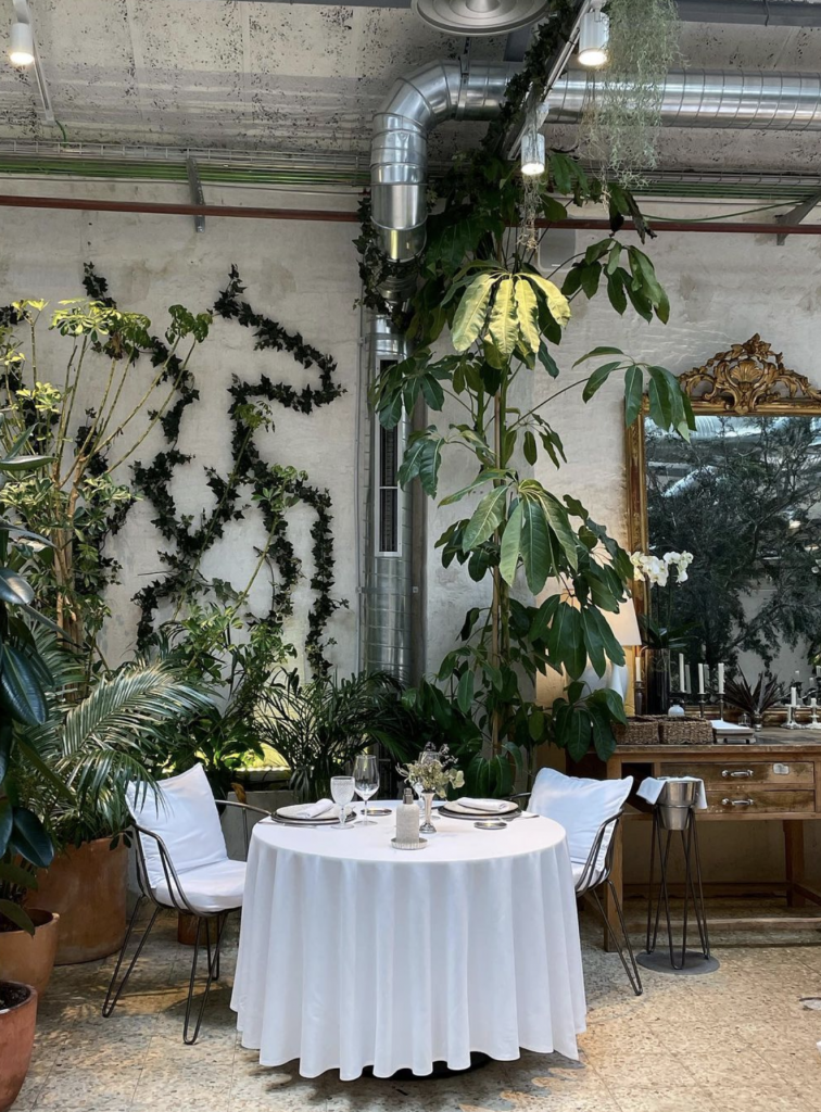 Interior del restaurante Ovillo