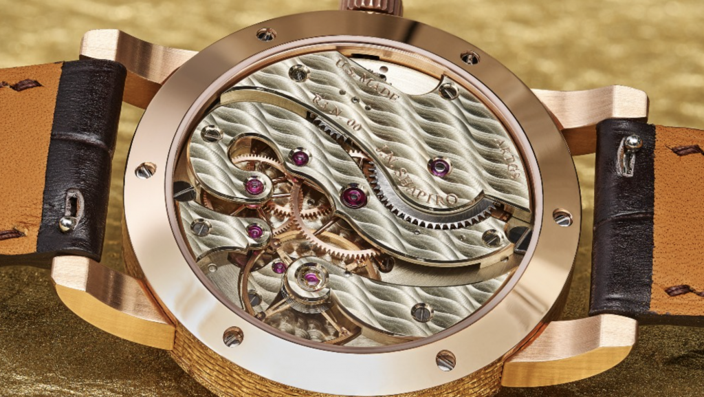 Reverso del reloj de un reloj de N Shapiro