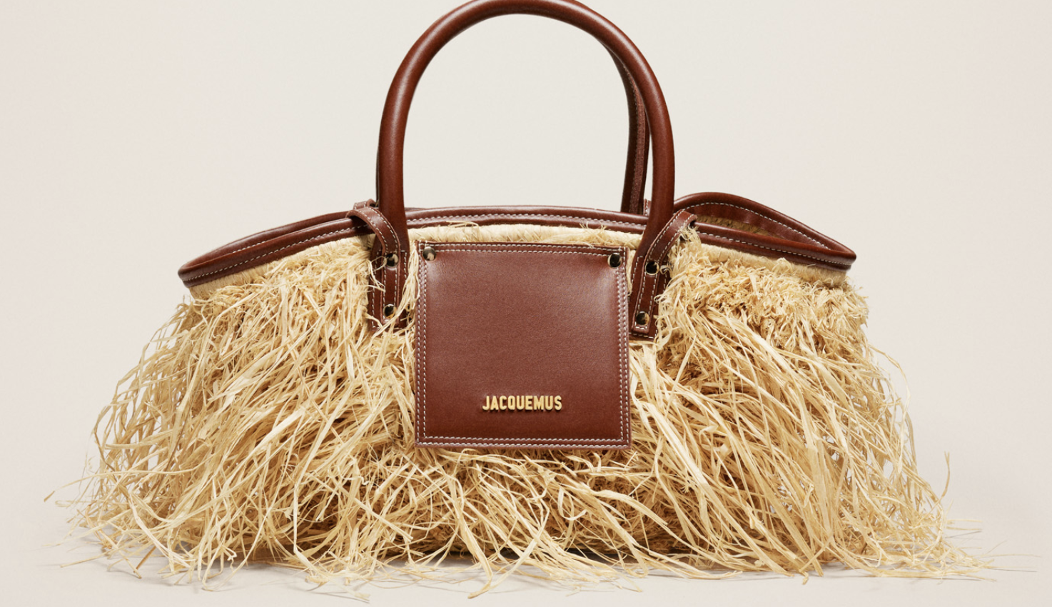 Bolso de rafia