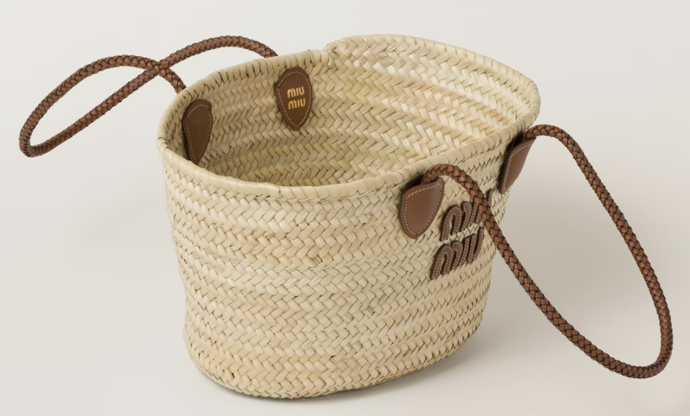 Bolso de rafia