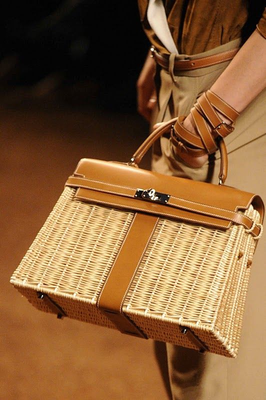 Bolso de rafia