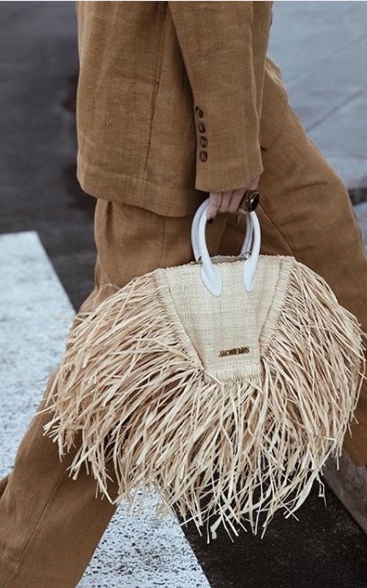 Bolso de rafia