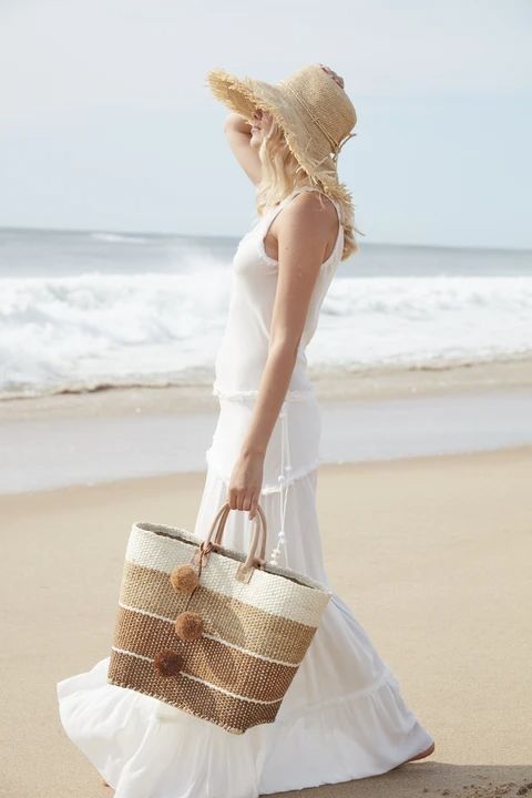 Bolso de rafia