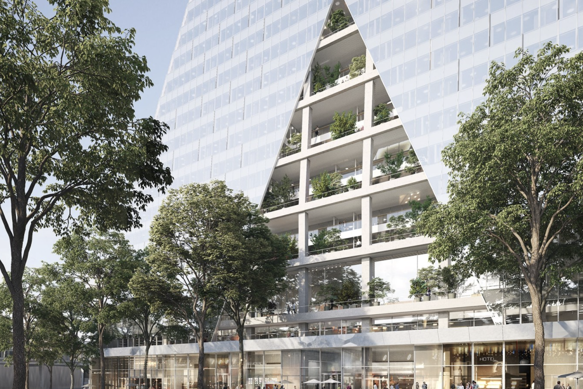 Torre Triangle Par&iacute;s
