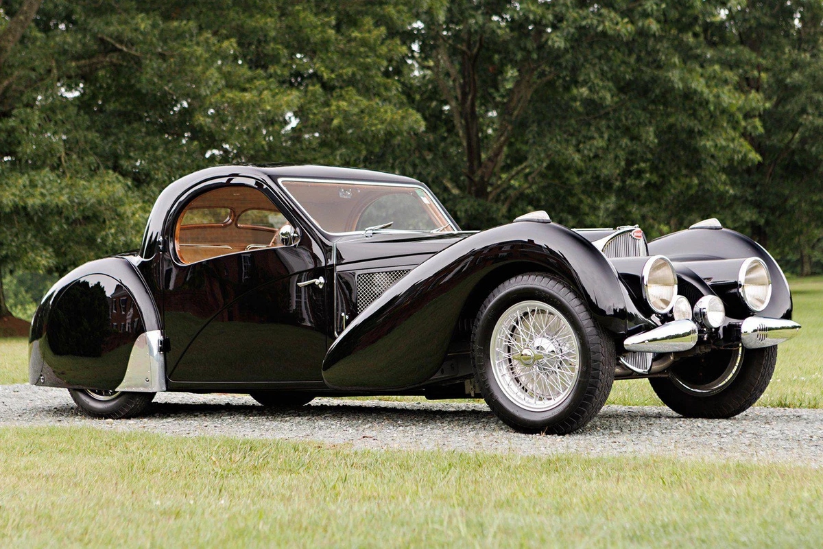 1937 Bugatti Tipo 57SC Atlantic Coupe