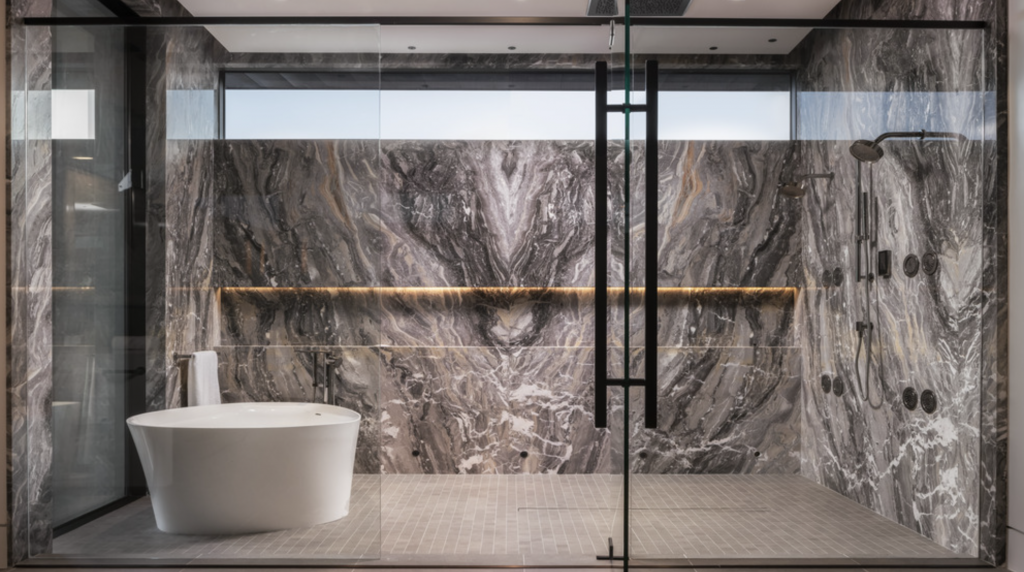 El ba&ntilde;o de una mansi&oacute;n en Las Vegas