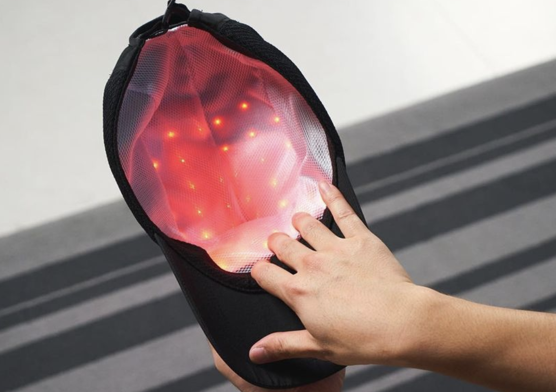 Gorra con luces LED