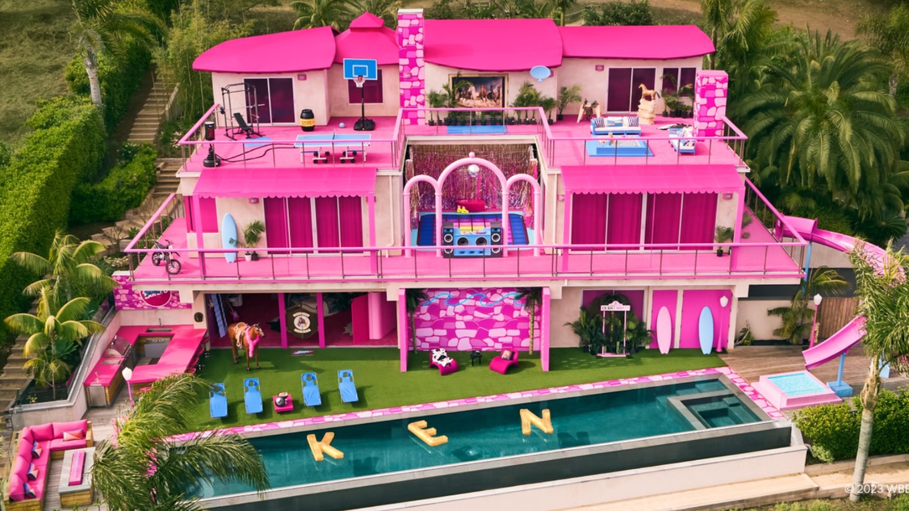 casa barbie ken