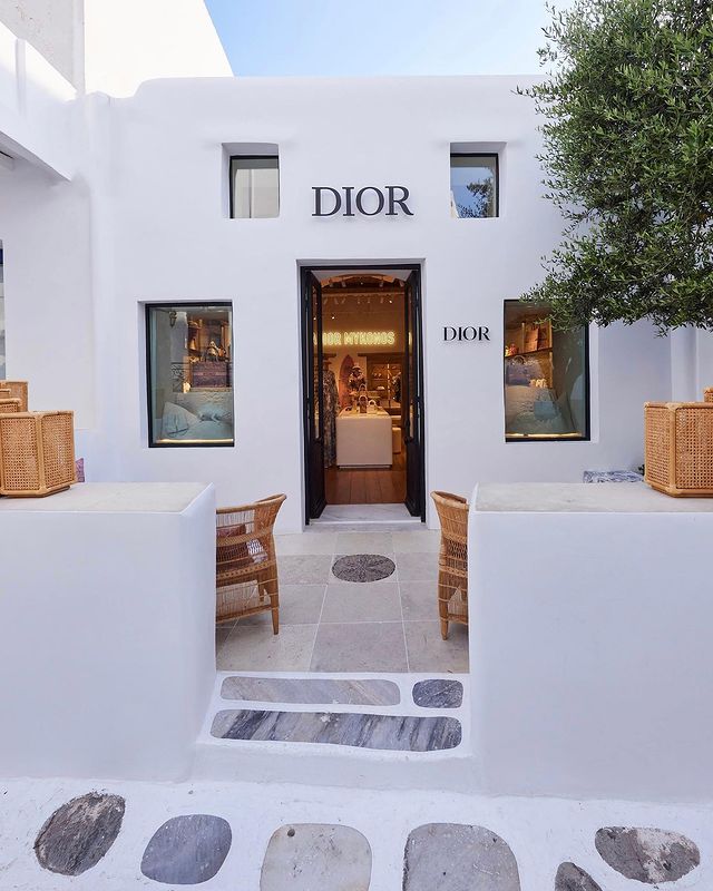 Dior pop up