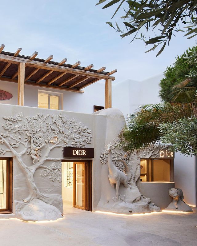 Dior pop up